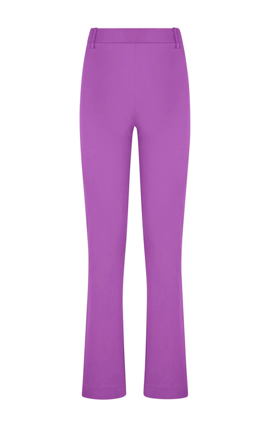 Ragno Power Satin Flare Pant - Dewberry