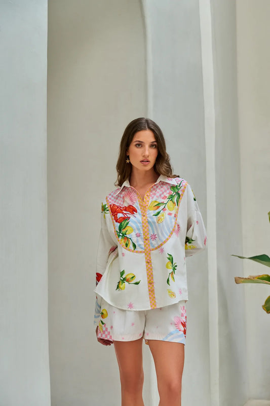 Celia Shirt - Summer Zest