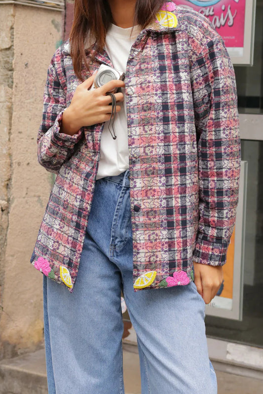 THE CORNER - Beaded mosaic jacket