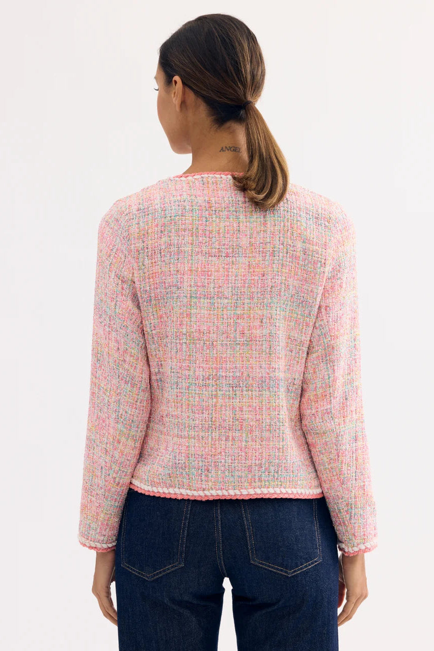 LEO & UGO - Pastel Pink Tweed Jacket
