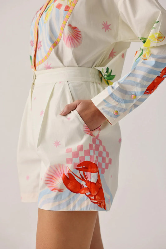 NOIB - Mia Shorts - Summer Zest