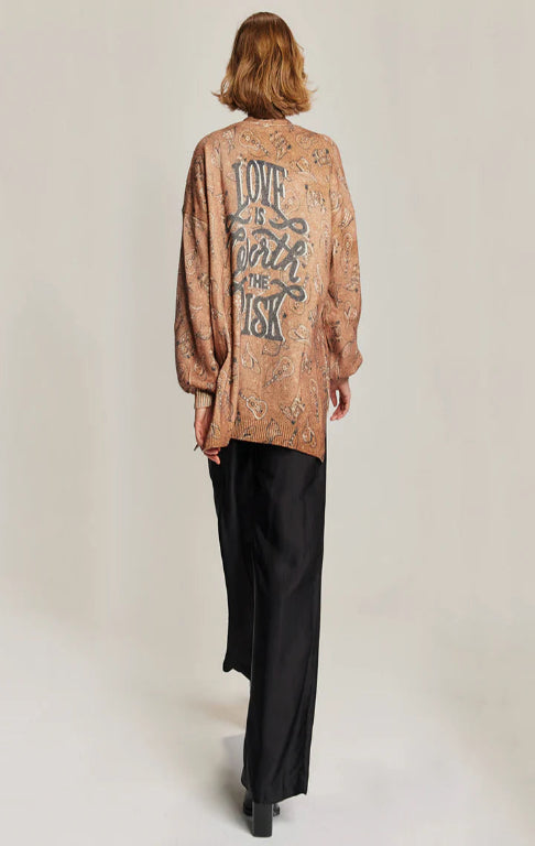 Liv rodeo printed Cardigan