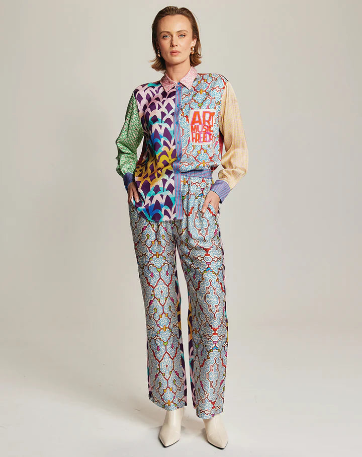 Bailey Shipibo Straight Leg Pants