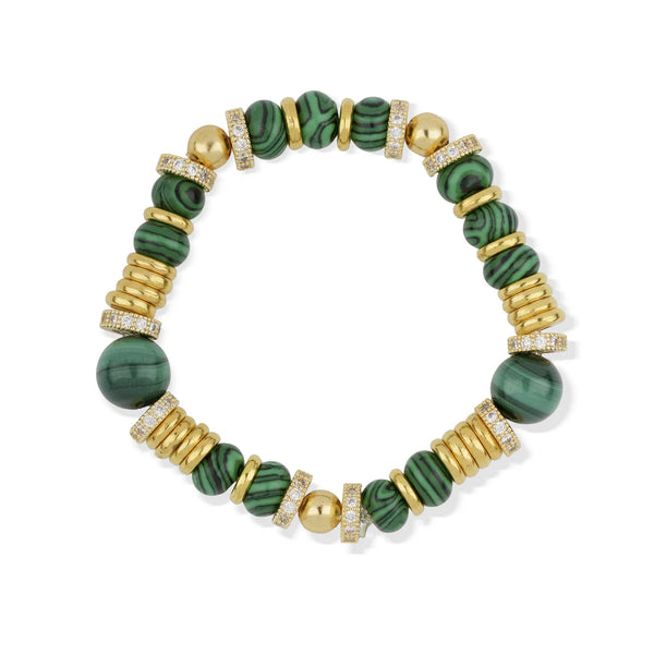 HYPSO - Aléa Bracelet - Malachite
