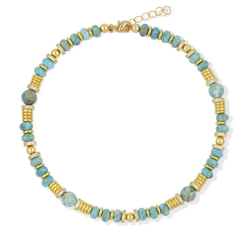 HYPSO - Aléa Necklace - Turquoise