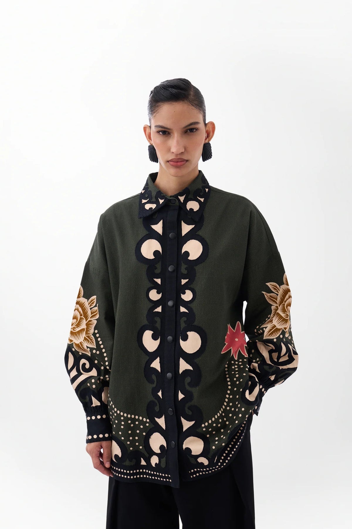 NOIB - Xena Over-Shirt - Old Rose