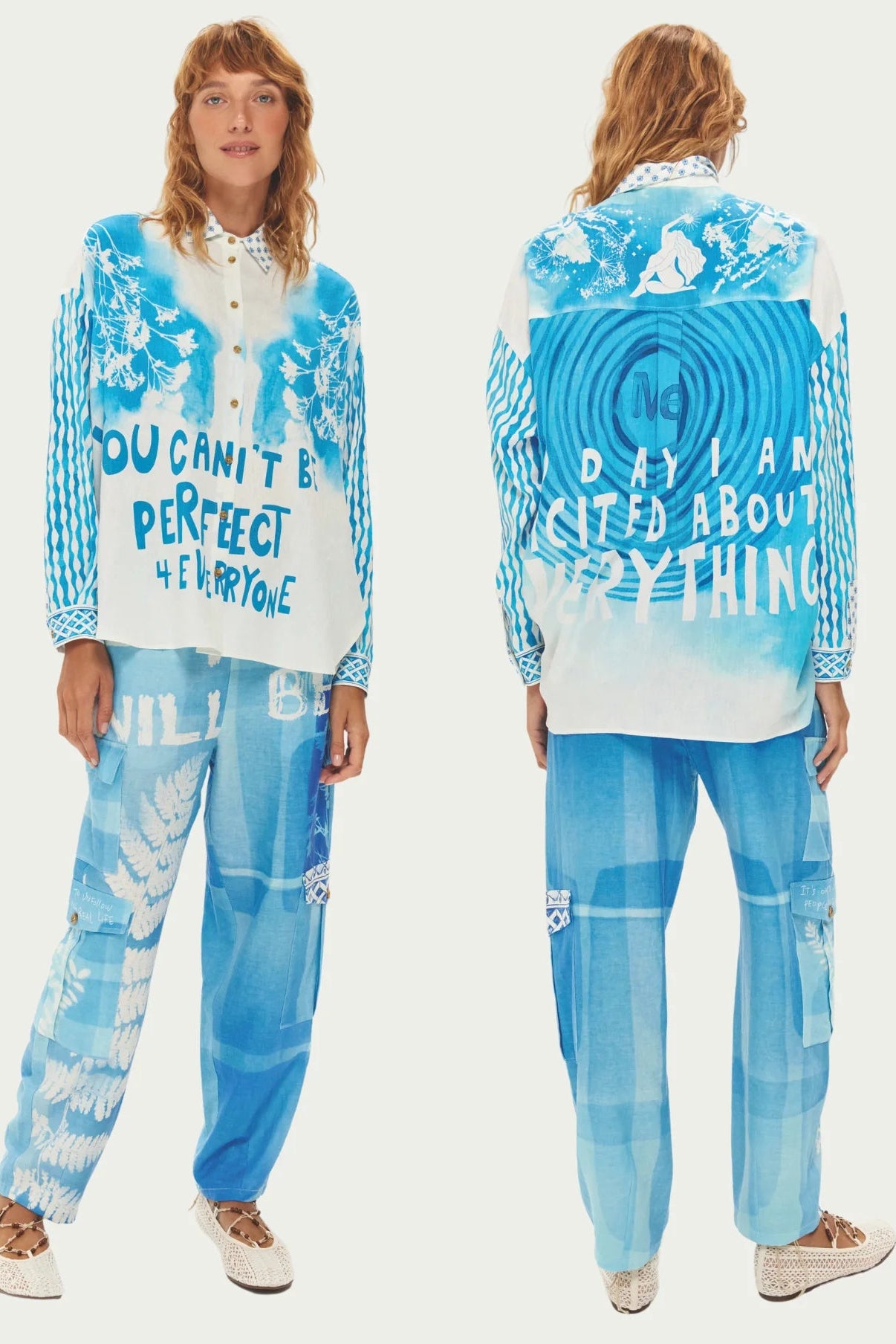 ME369 - Lori Indigo Shirt
