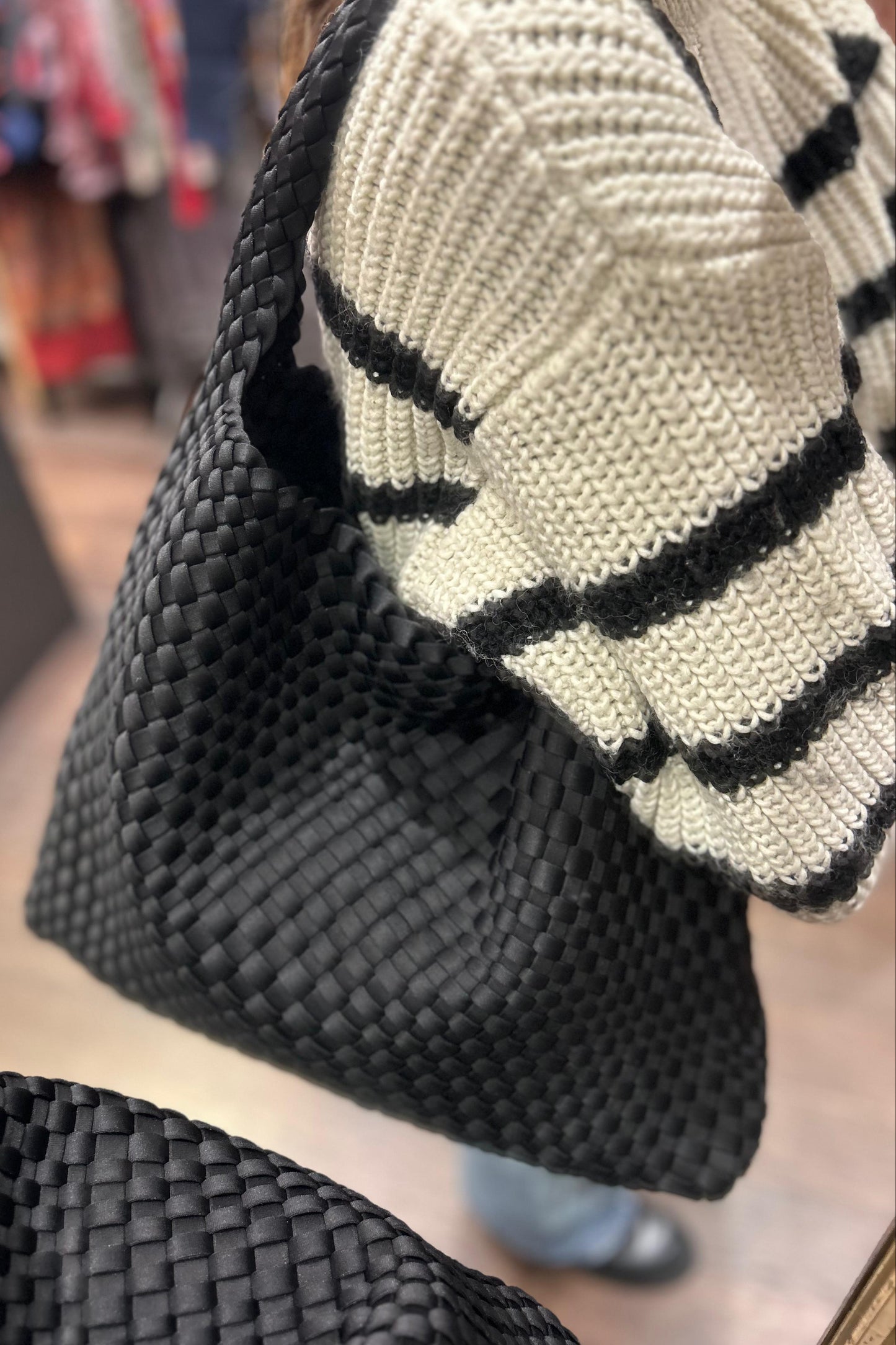 Woven bag Big Size - Black