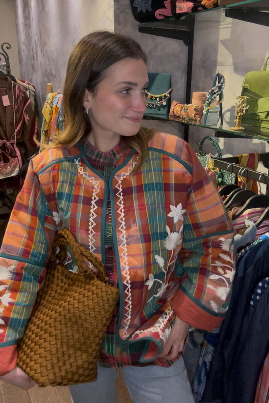 Bohemian Embroidered Patchwork Jacket