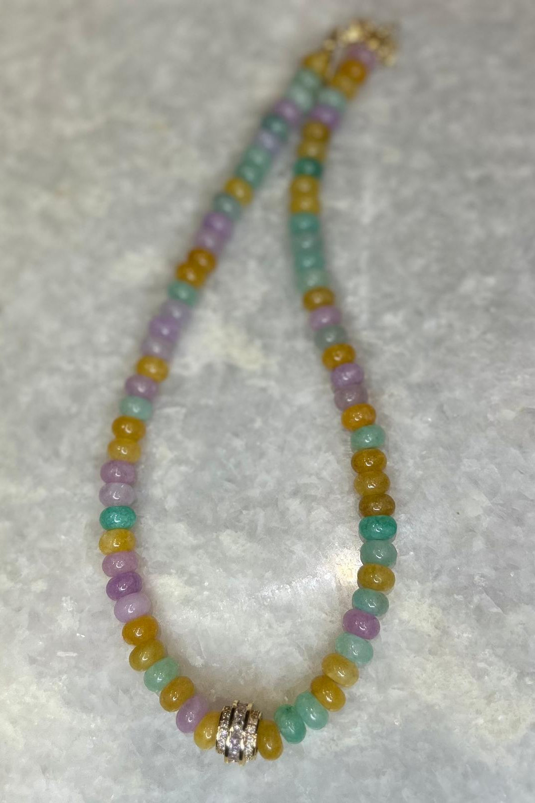 Jade Necklace - 41 cm