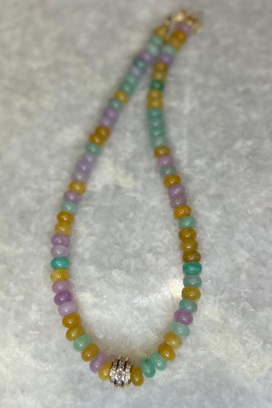 Jade Necklace - 41 cm