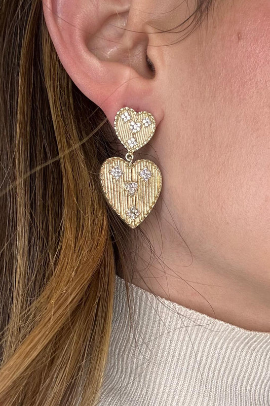 Heart Bo Siella Earrings