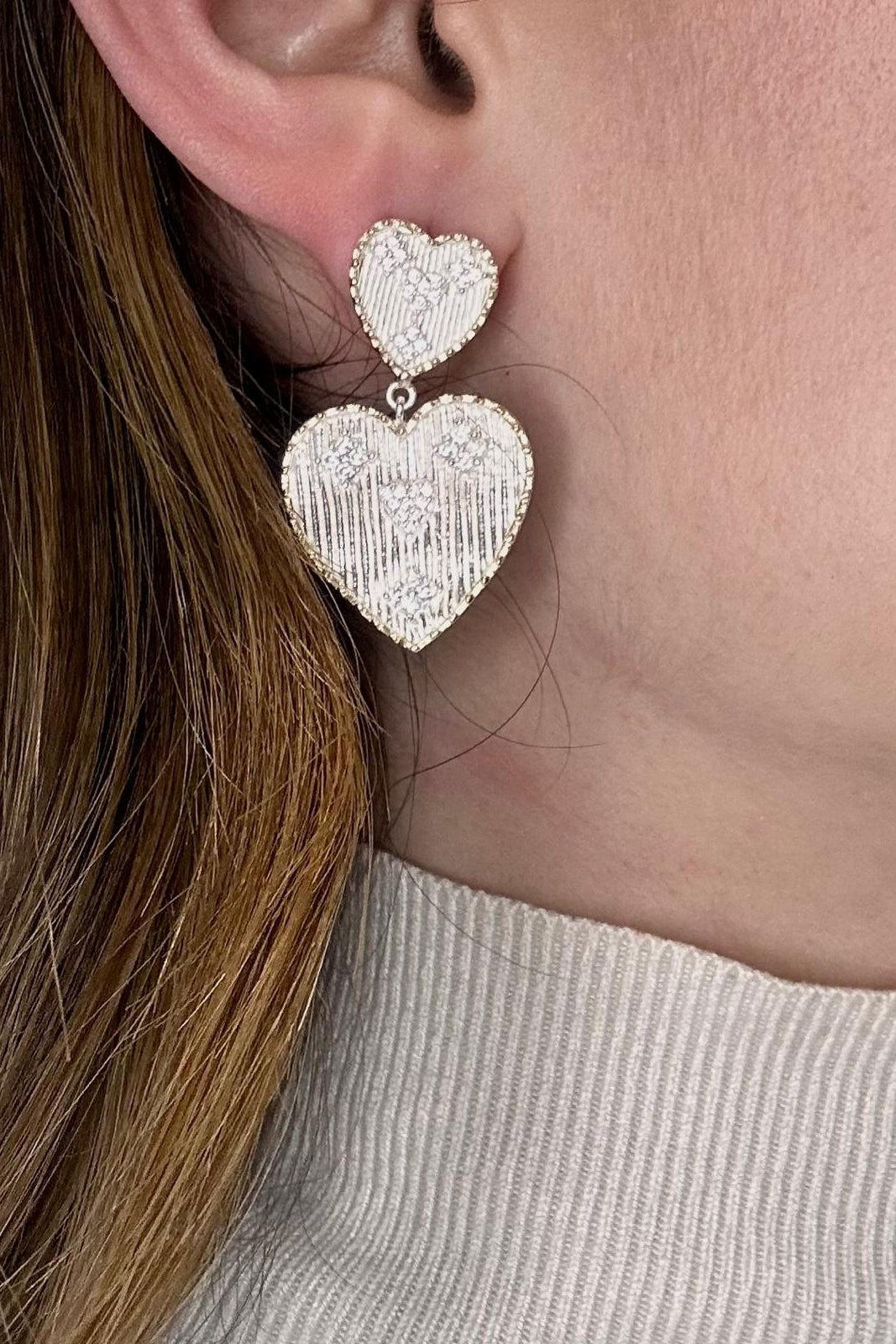 DIAPERIS - Heart Bo Siella Earrings