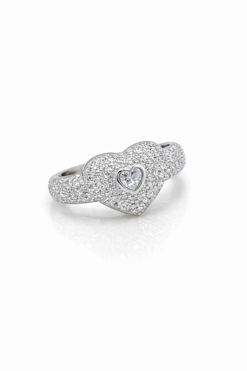 Sterling Silver Heart Ring
