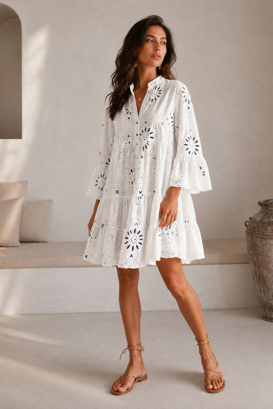 SHADES GENEVA - Bandana Dress - White