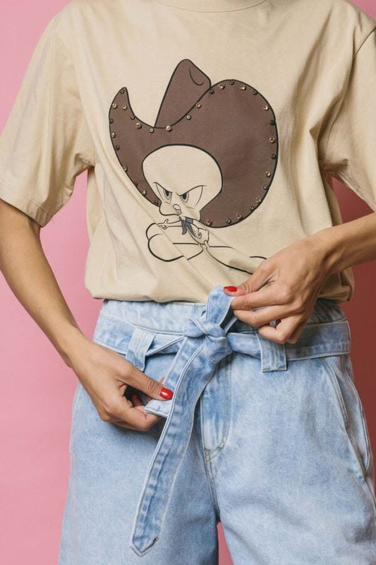 FRONT STREET 8 - Oversized Looney Tunes T-Shirt