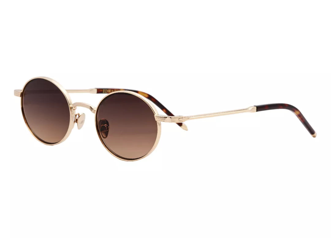 Edwardson Eyewear Yuki Sun champagne gold