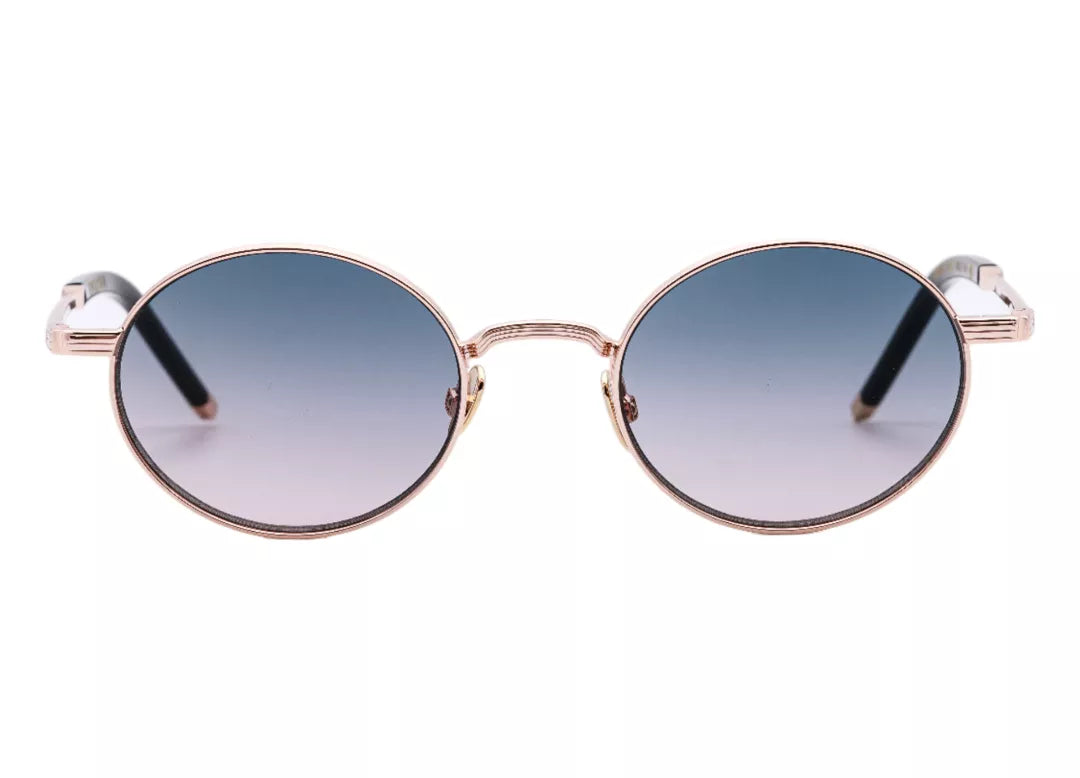 Edwardson Eyewear Yuki Sun rose gold