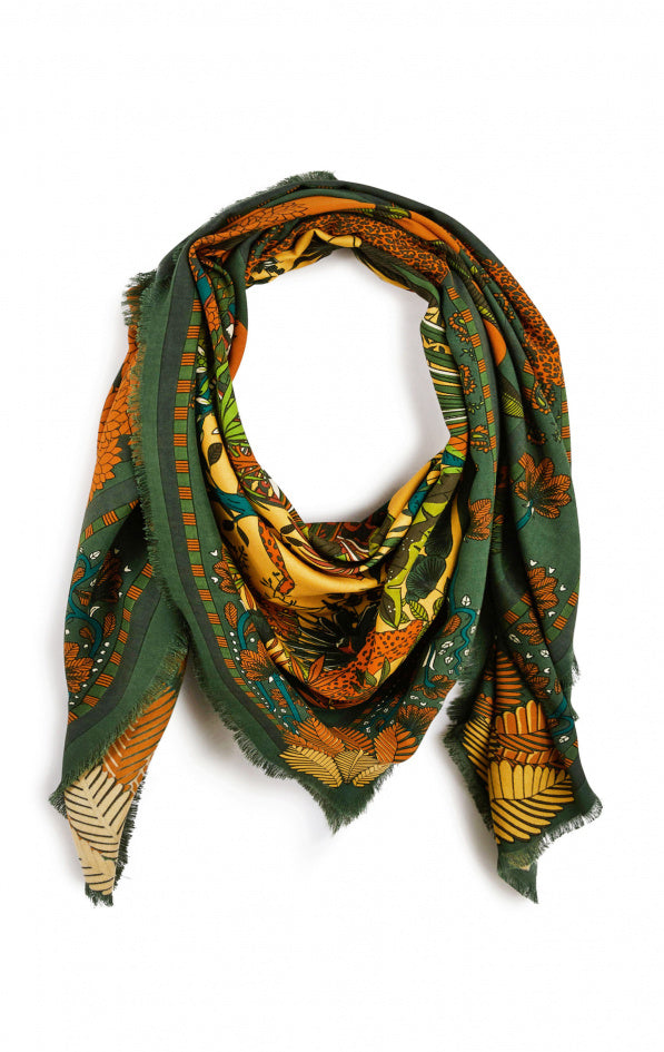 Scarf Amber Palace - Green