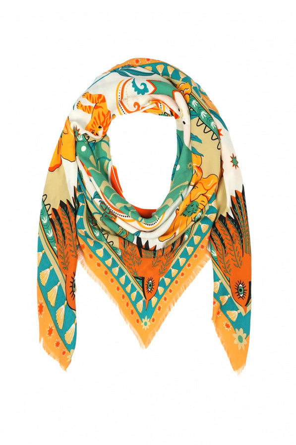WILD - Scarf Bandidas - Green