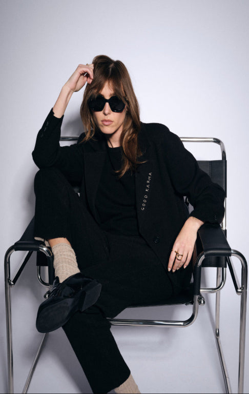 Gris Gris Black Blazer