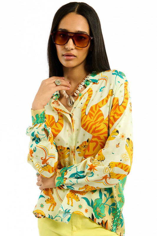 WILD - Shirt Bonaventure Bandidas - Green