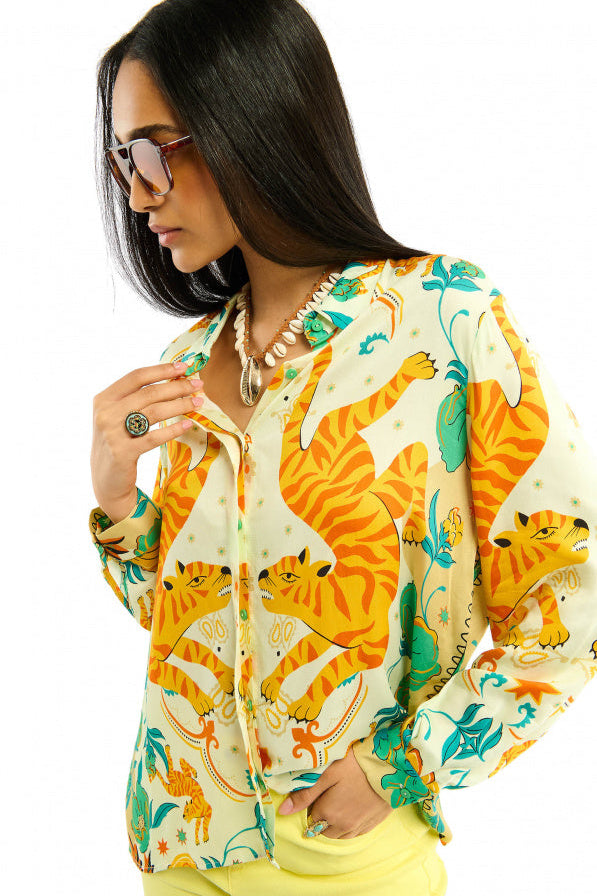 WILD - Shirt Bonaventure Bandidas - Green