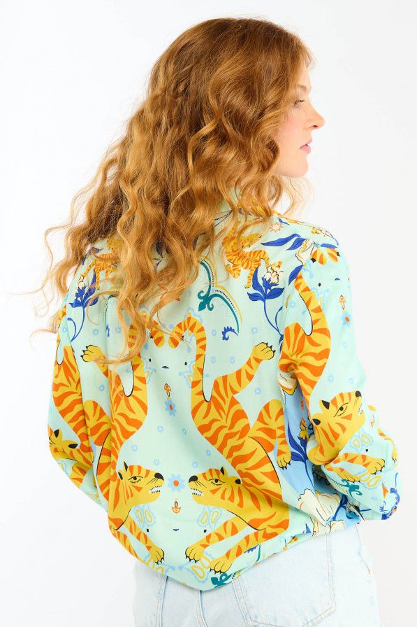 WILD - Shirt Bonaventure Bandidas - Blue