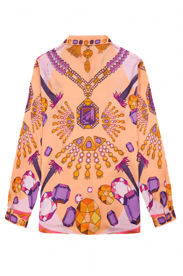 WILD - Shirt Bonaventure Diamonds - Coral