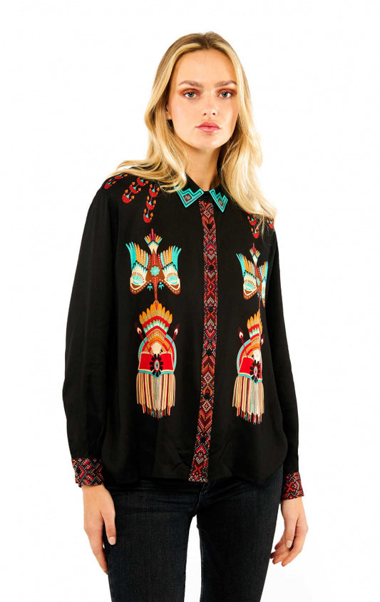 Shirt Bonaventure New Western - Black