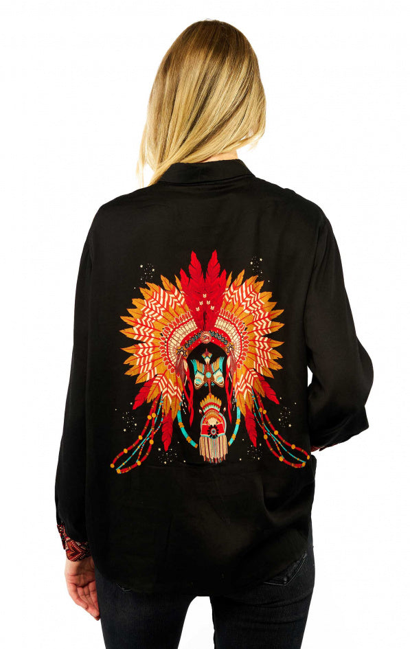 Shirt Bonaventure New Western - Black