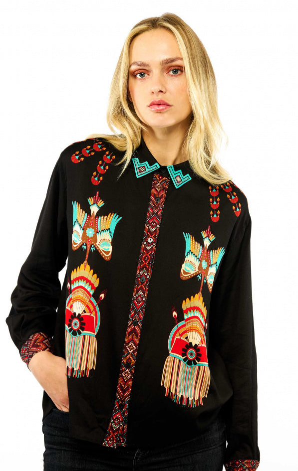 Shirt Bonaventure New Western - Black
