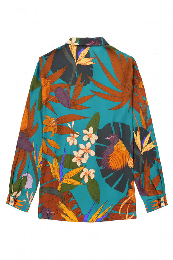 WILD - Shirt Bonaventure Petal - Blue