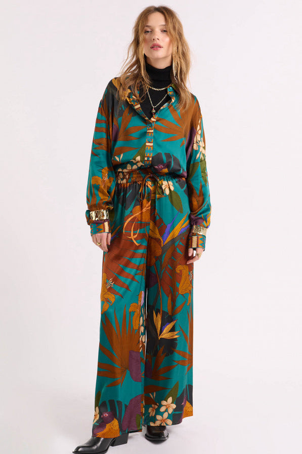 WILD - Shirt Bonaventure Petal - Blue