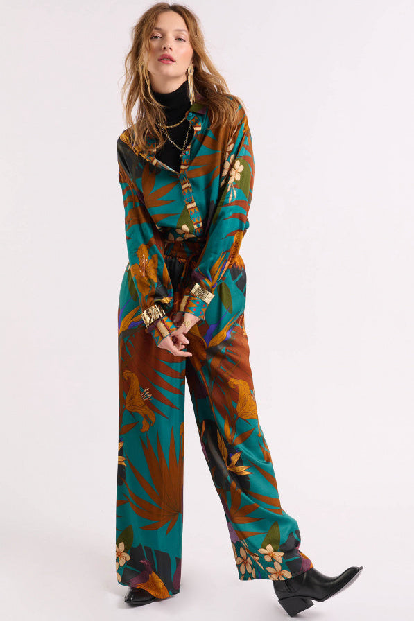 WILD - Shirt Bonaventure Petal - Blue