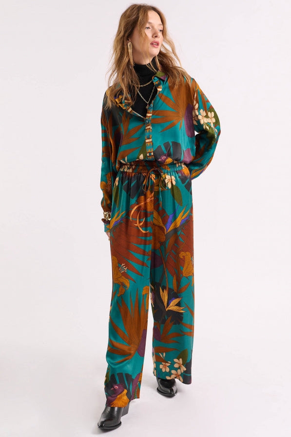 WILD - Shirt Bonaventure Petal - Blue