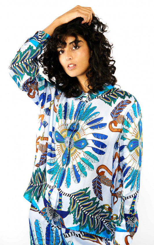 Shirt Bonaventure Pony Pony - Blue