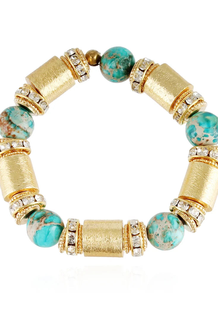 HYPSO - Marquise Bracelet - Turquoise
