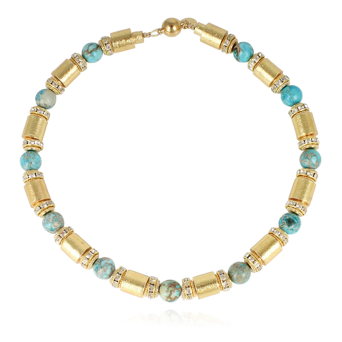 HYPSO - Marquise Necklace - Turquoise