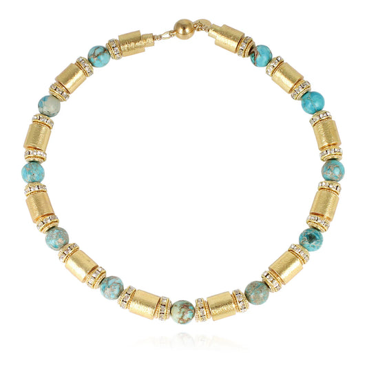 HYPSO - Marquise Necklace - Turquoise