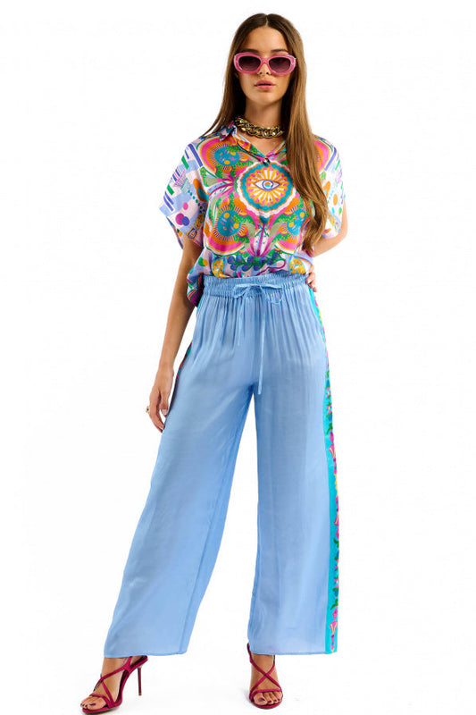 WILD - Trouser Courtney - Blue