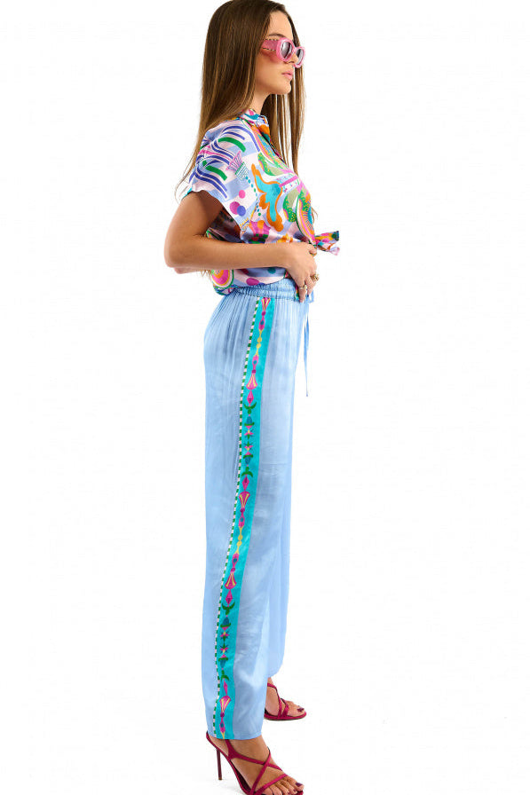 WILD - Trouser Courtney - Blue