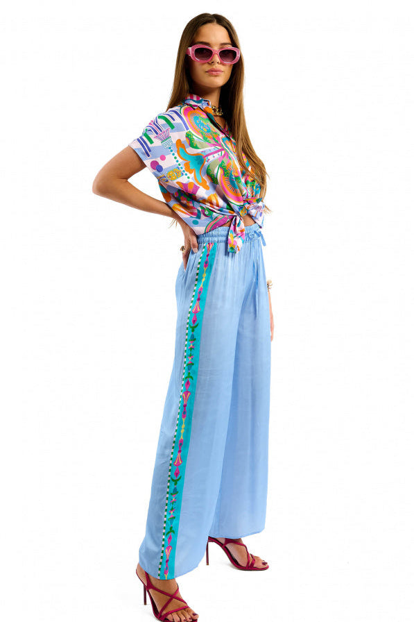 WILD - Trouser Courtney - Blue