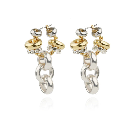 HYPSO - Vicky hoop Earrings - Silver