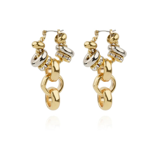 HYPSO - Vicky hoop Earrings - Gold-tone