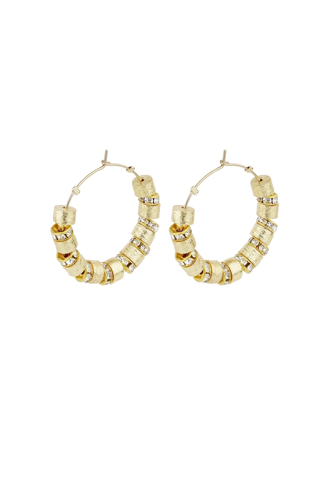 HYPSO -  Pipa Gold Hoop Earrings