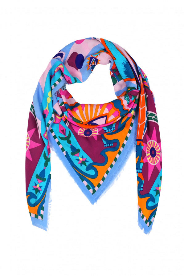 WILD - Scarf Enchanted - Blue