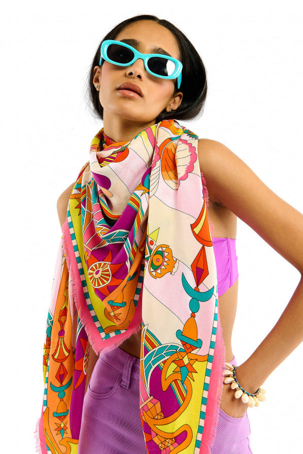 WILD - Scarf Enchanted - Pink