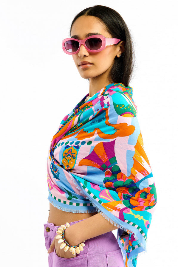 WILD - Scarf Enchanted - Blue