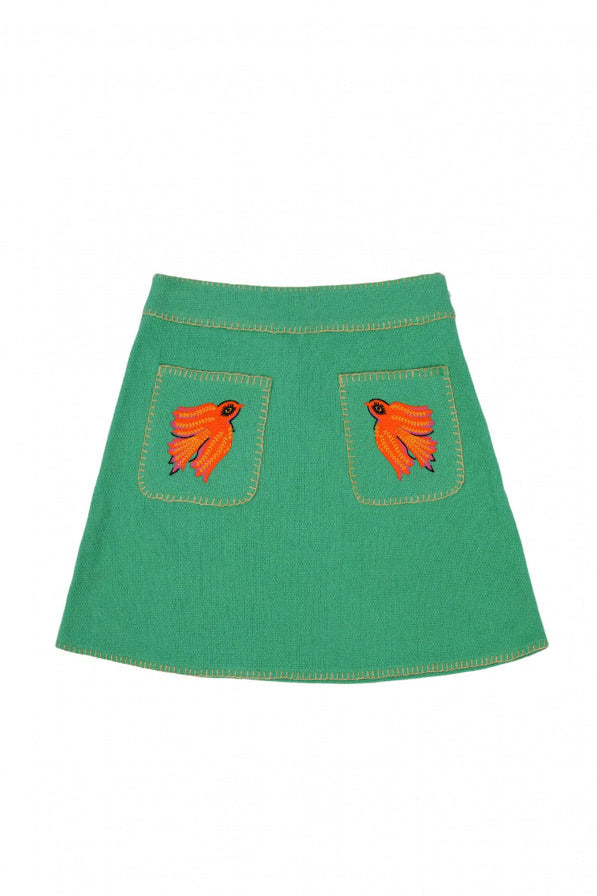 WILD - skirt Eole - Green